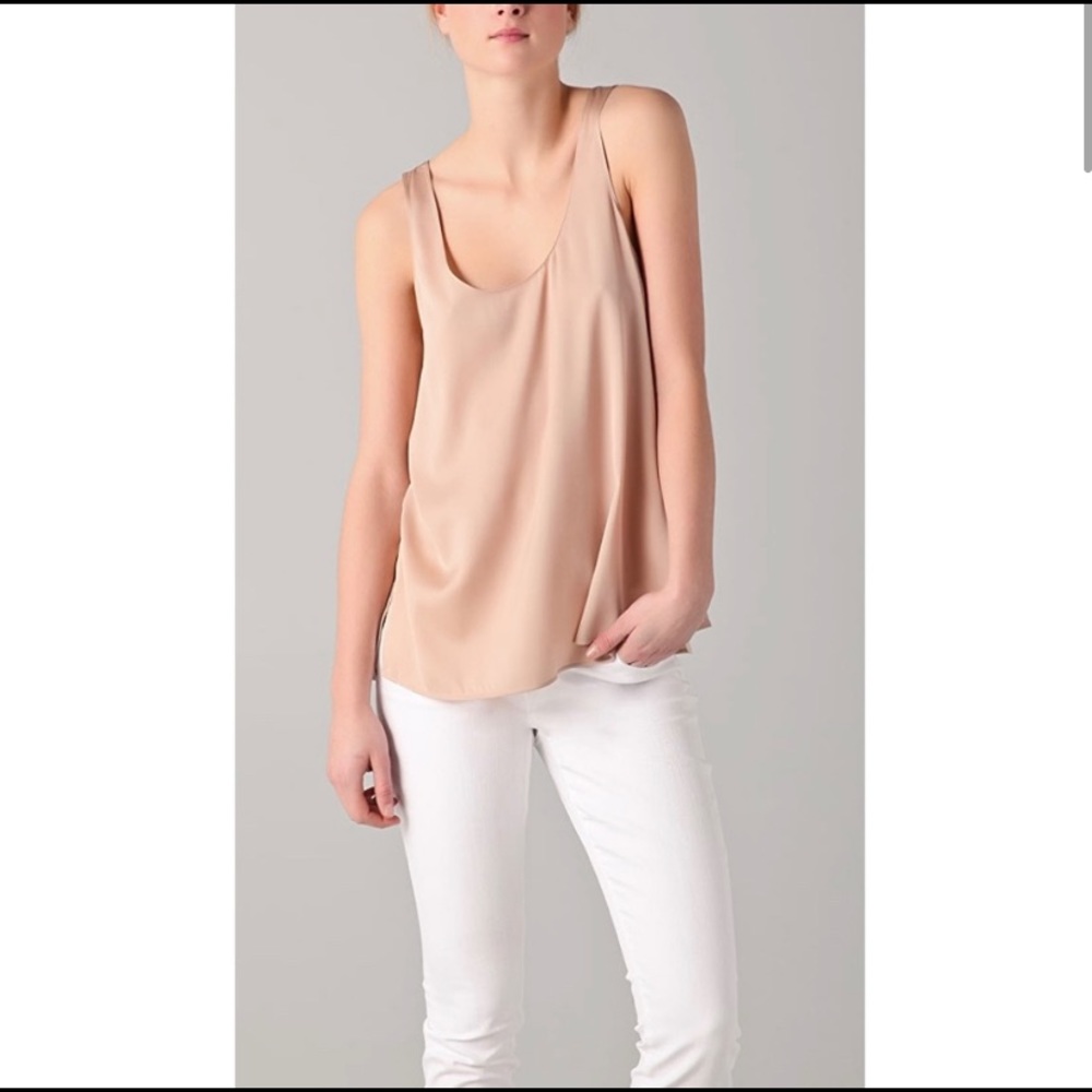 Vince Silk Tank, Nude
